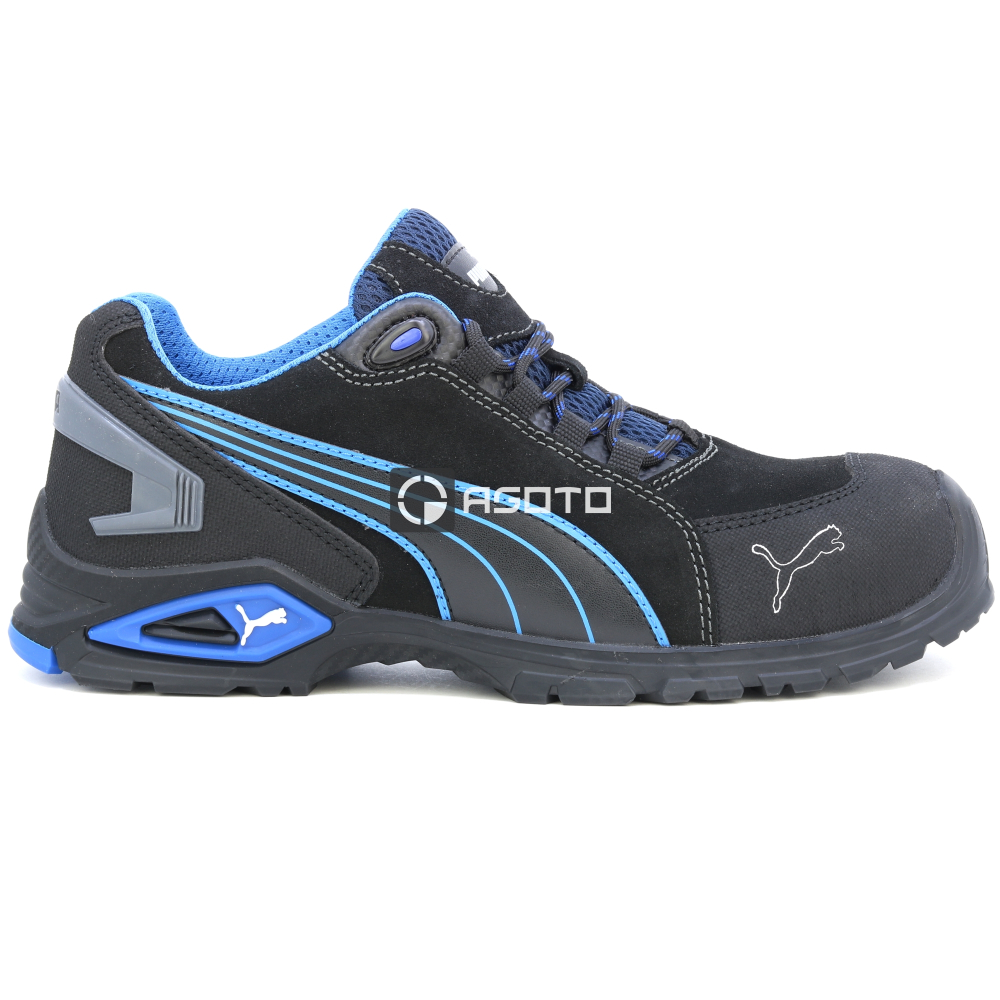 detail PUMA Rio black low S3 bezpečnostná obuv