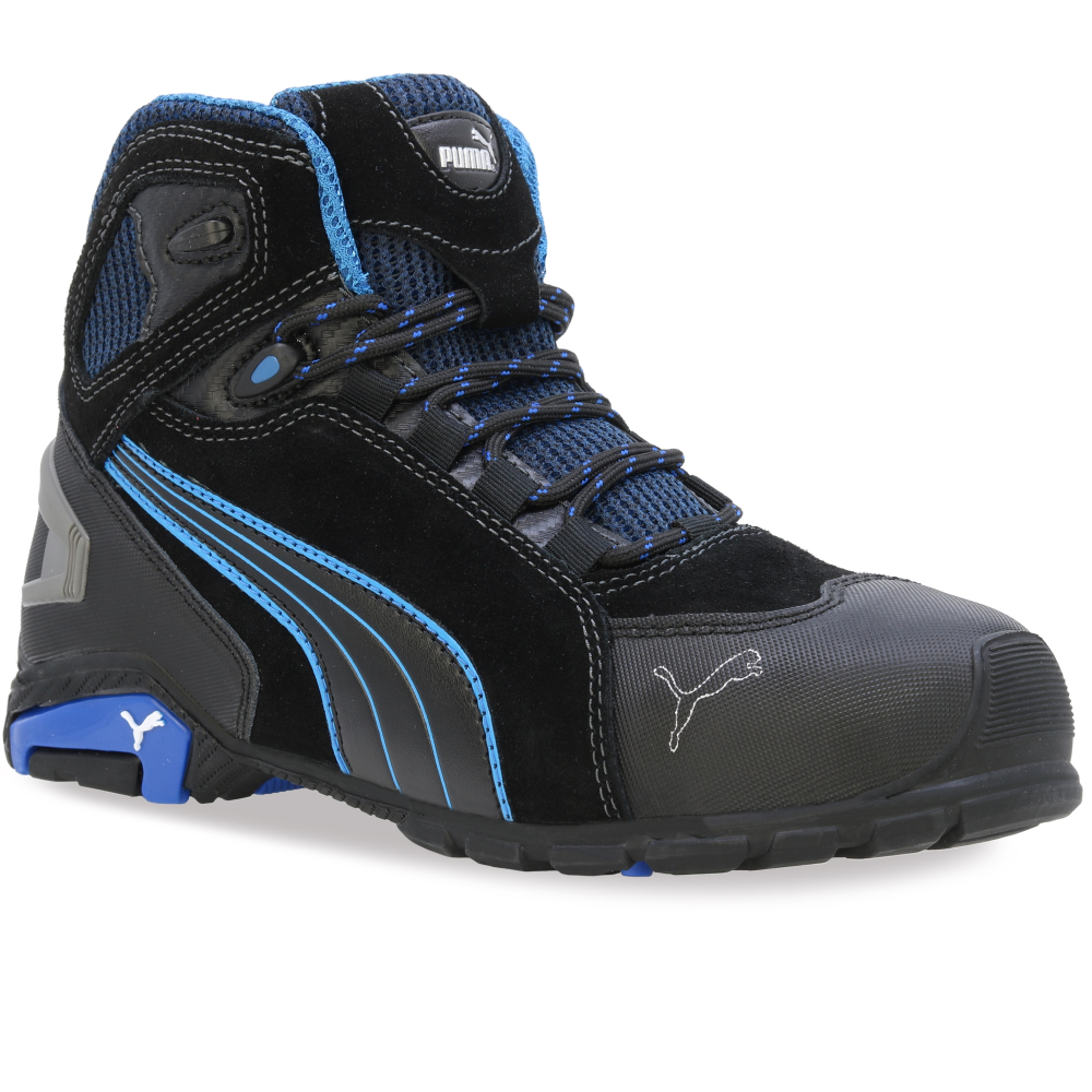 detail PUMA Rio Black Mid S3 bezpečnostná obuv