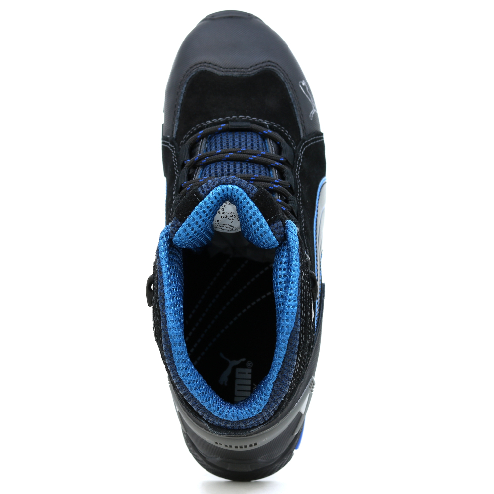 detail PUMA Rio Black Mid S3 bezpečnostná obuv