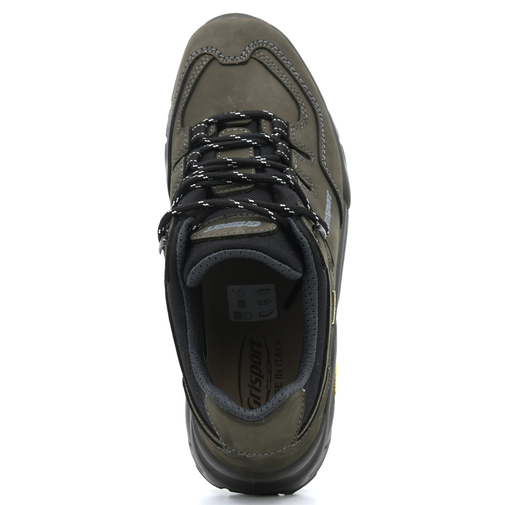 detail GRISPORT Travel 20 olivová pánska outdoorová obuv s membránou Spotex