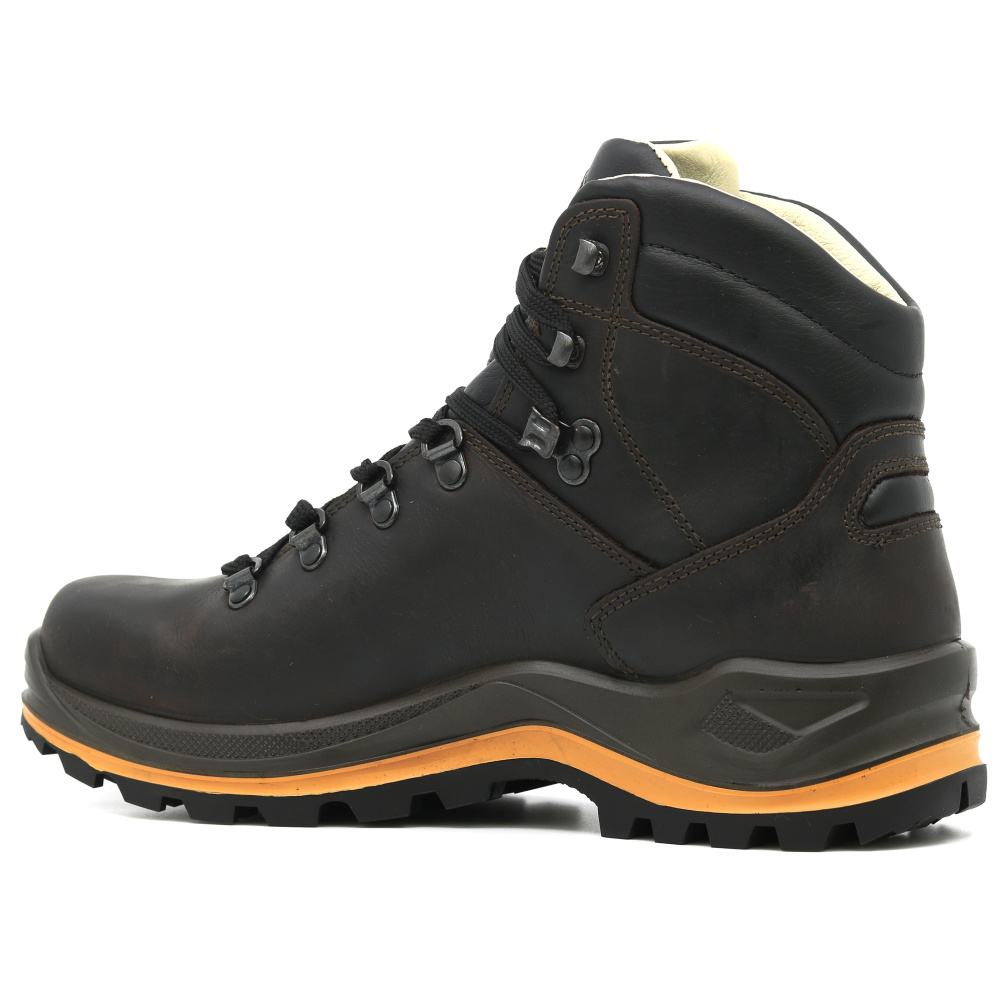 detail GRISPORT Aztec hnedá pánska celokožená outdoorová obuv s membránou Spo-Tex®