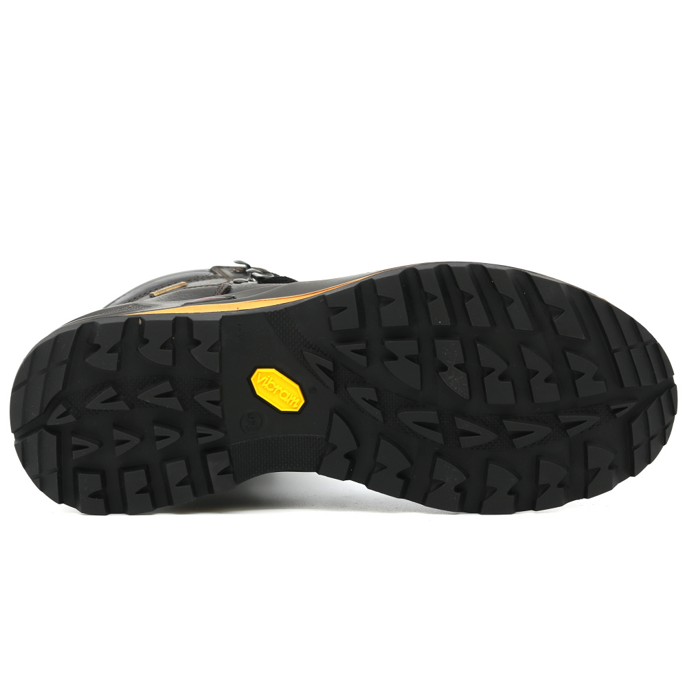 detail GRISPORT Aztec hnedá pánska celokožená outdoorová obuv s membránou Spo-Tex®
