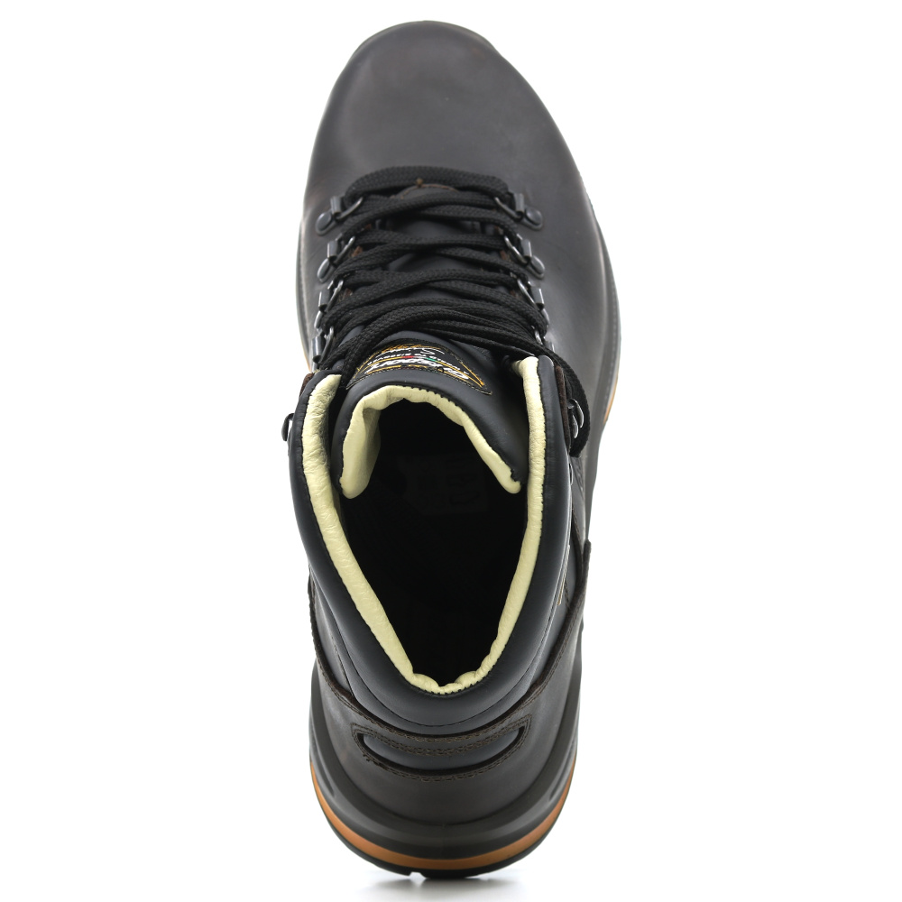 detail GRISPORT Aztec hnedá pánska celokožená outdoorová obuv s membránou Spo-Tex®