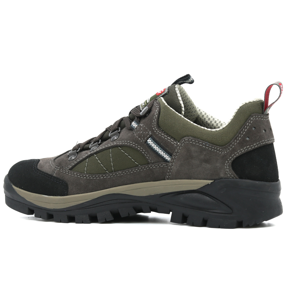 detail OLANG Pieve 810 hnedá pánska pohodlná kožená outdoor obuv s membránou