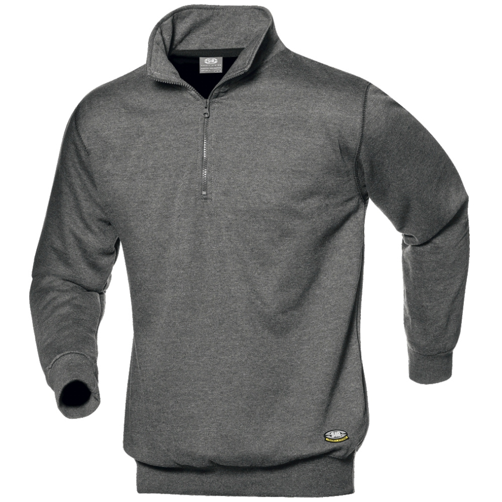 detail Pracovní mikina SIR Sirflex ZIP 34529G grey