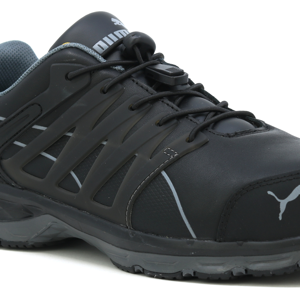 detail PUMA Velocity 2.0 black low S3 ESD HRO bezpečnostná obuv