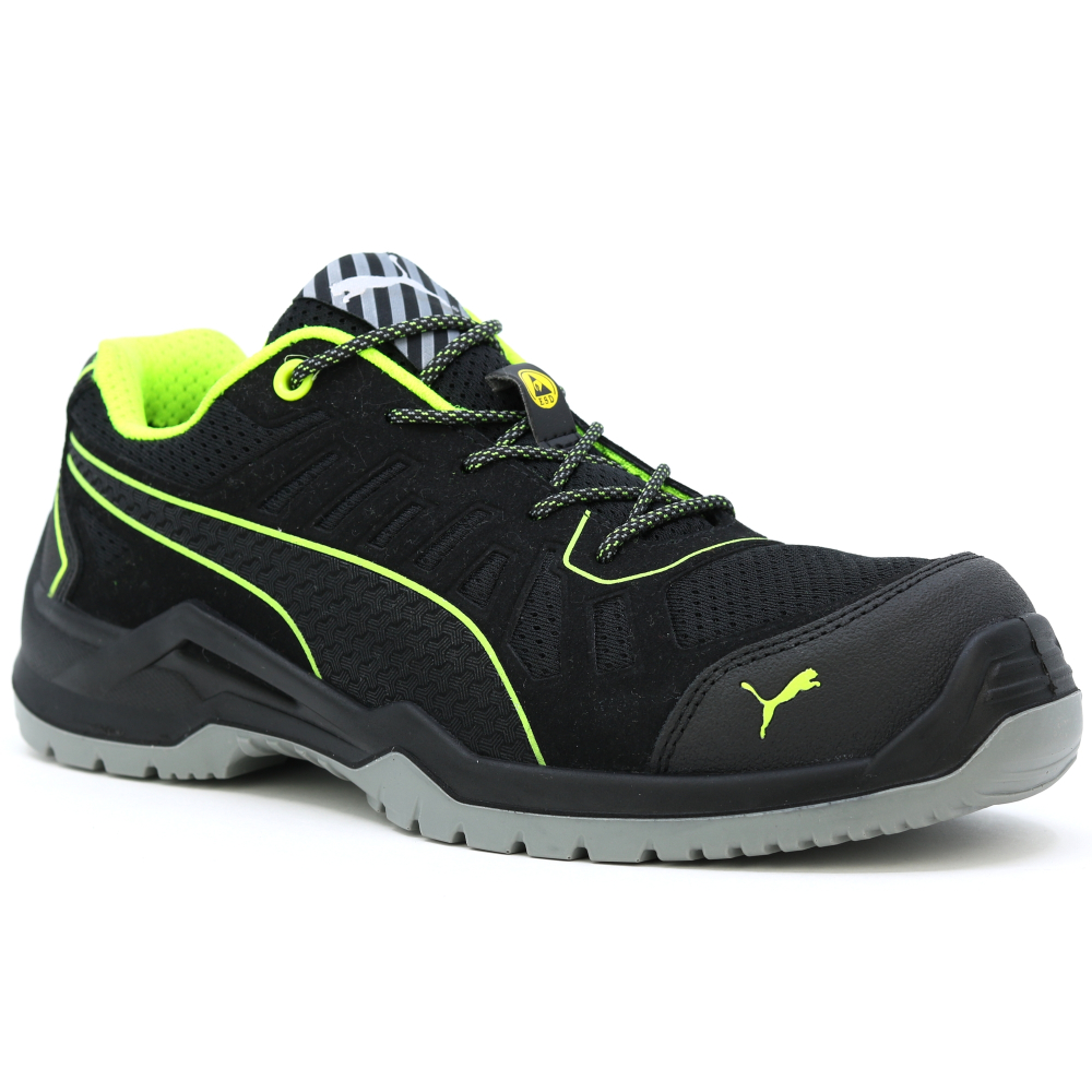 detail PUMA TC Green low S1P ESD bezpečnostná obuv