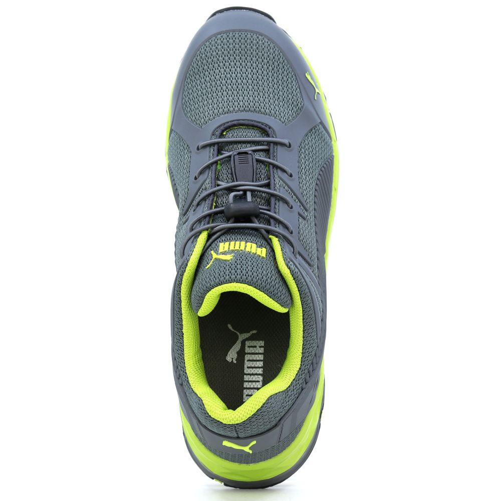 detail PUMA Fuse Motion 2.0 green low S1P ESD HRO bezpečnostná obuv
