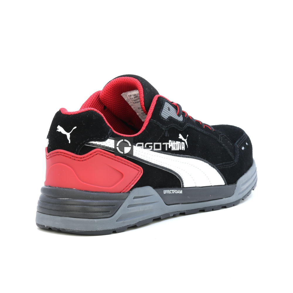 detail PUMA Airtwist black-red S3 ESD pracovná obuv