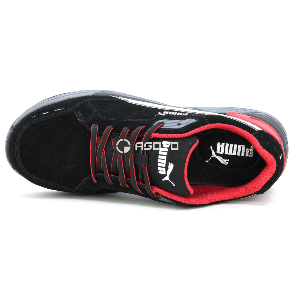 detail PUMA Airtwist black-red S3 ESD pracovná obuv