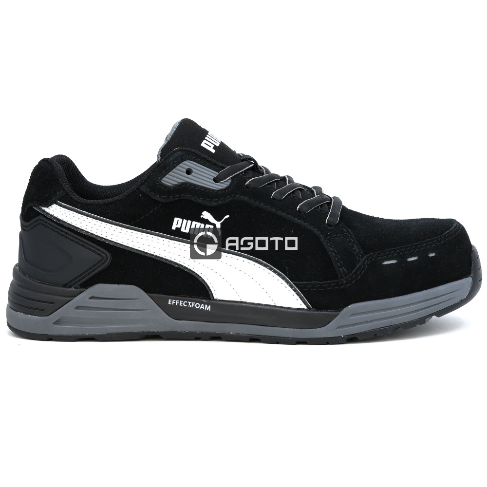 detail PUMA Airtwist black S3 ESD pracovná obuv