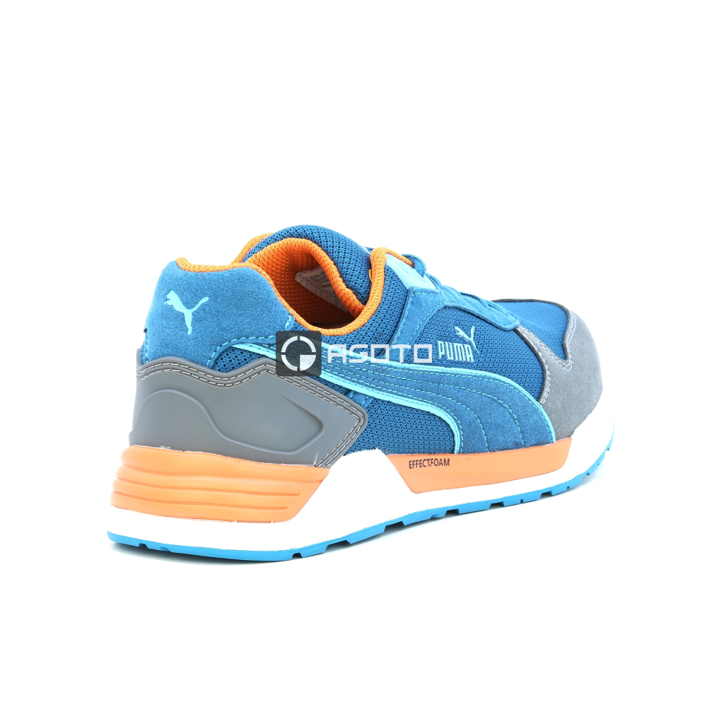 detail PUMA Frontside blue S1P ESD pracovná obuv