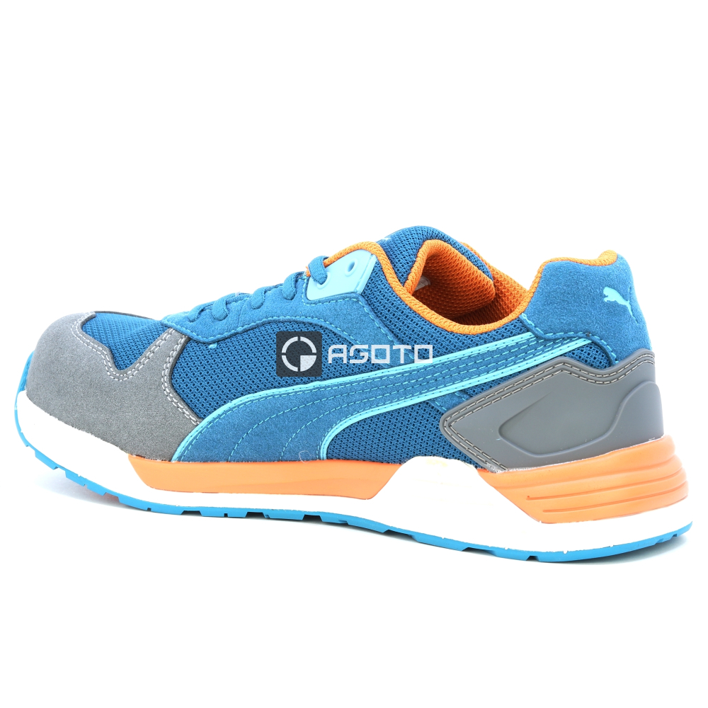 detail PUMA Frontside blue S1P ESD pracovná obuv