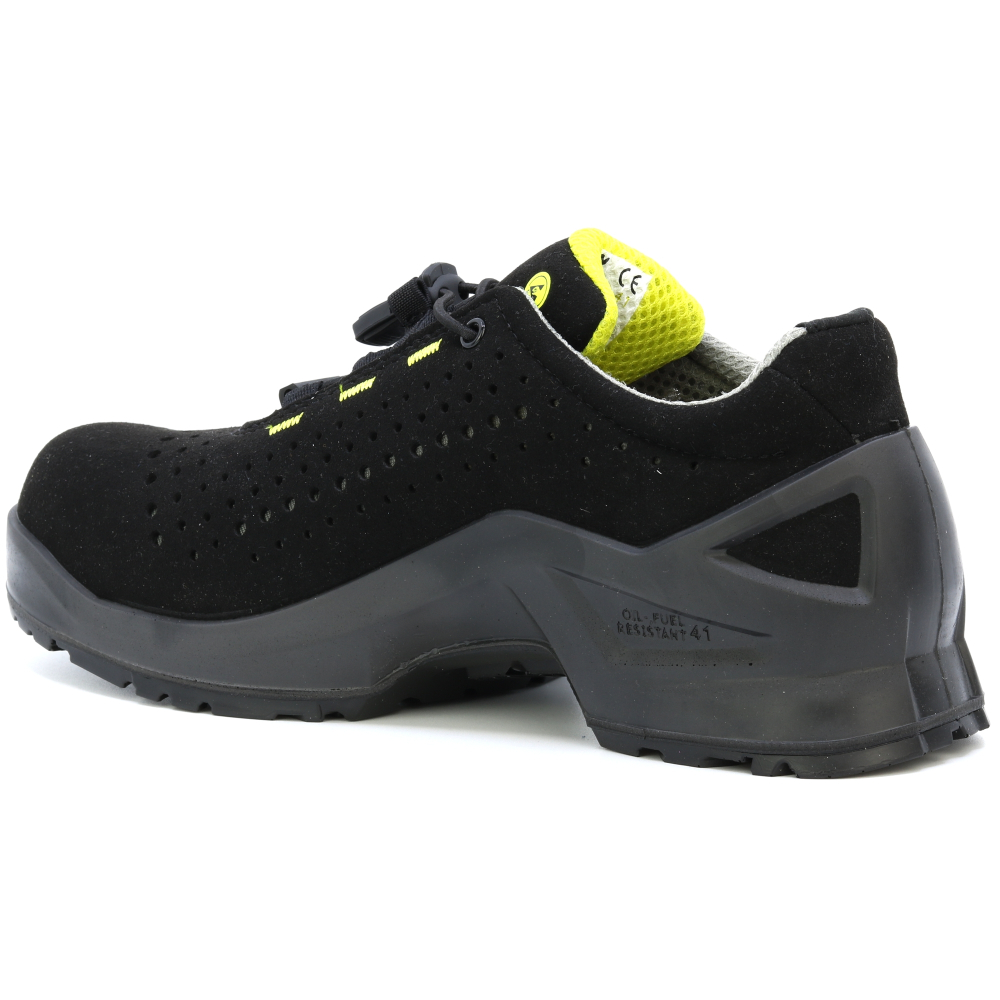 detail UVEX 1 Duo S1 ESD 65619 černá pánská bezpečnostní obuv