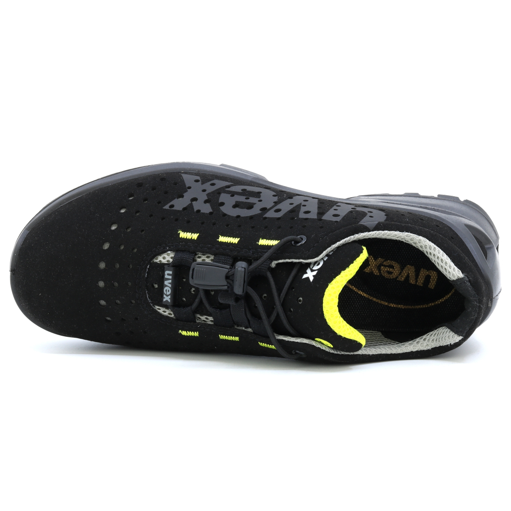 detail UVEX 1 Duo S1 ESD 65619 černá pánská bezpečnostní obuv