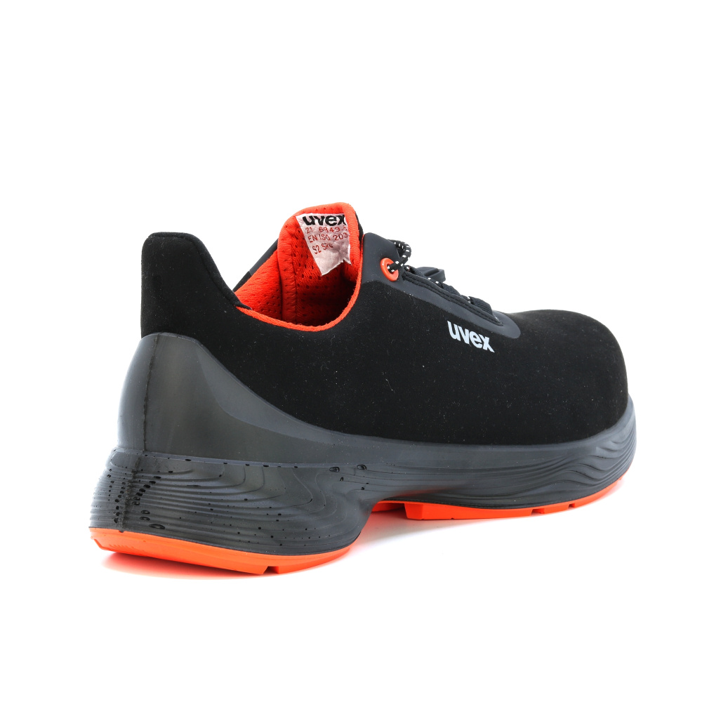 detail UVEX 1 G2 6849 S2 ESD SRC černá pánská pracovní obuv