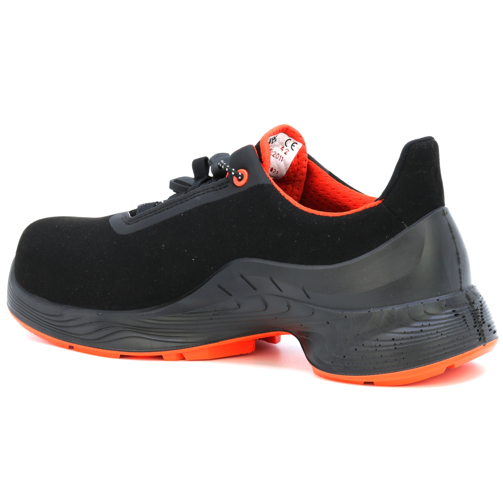 detail UVEX 1 G2 6849 S2 ESD SRC černá pánská pracovní obuv