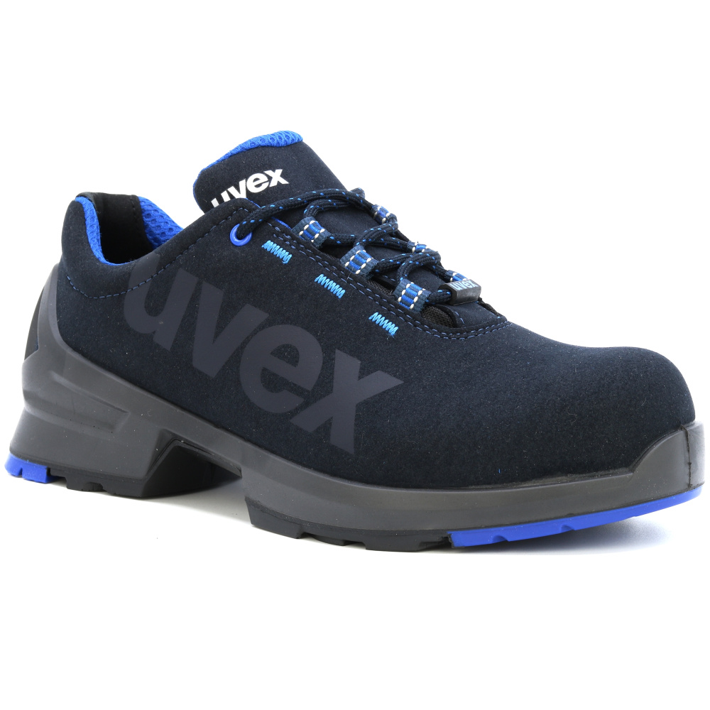 detail UVEX 1 S2 85348 modrá pánská bezpečnostní obuv