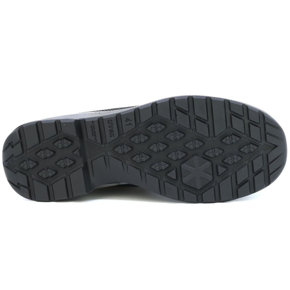 detail UVEX 2 Trend S2 69498 černá pánská bezpečnostní obuv