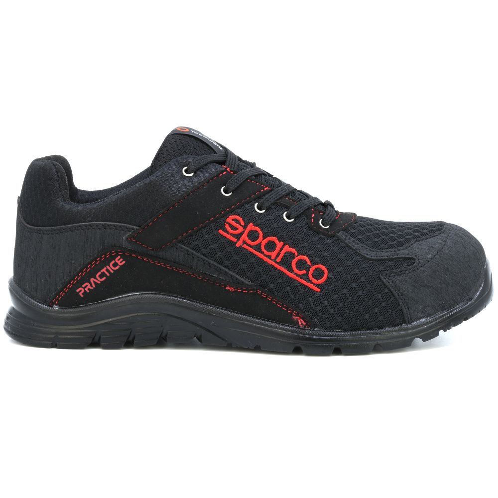 detail SPARCO Nigel S1P černá pánská pracovní obuv