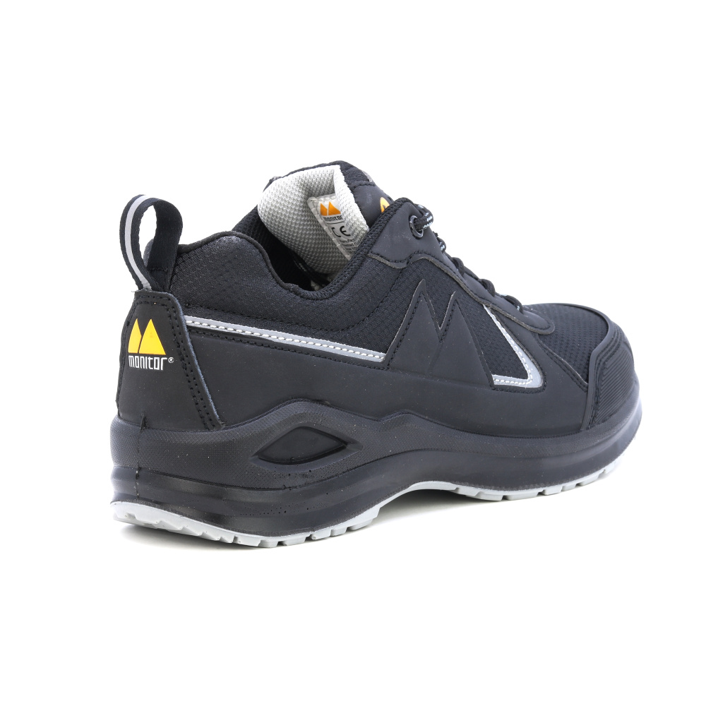 detail MONITOR SWEDEN Madison S3 černá pánská pracovní obuv