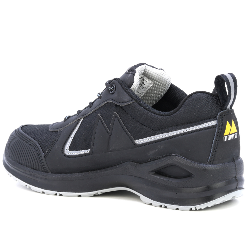 detail MONITOR SWEDEN Madison S3 černá pánská pracovní obuv