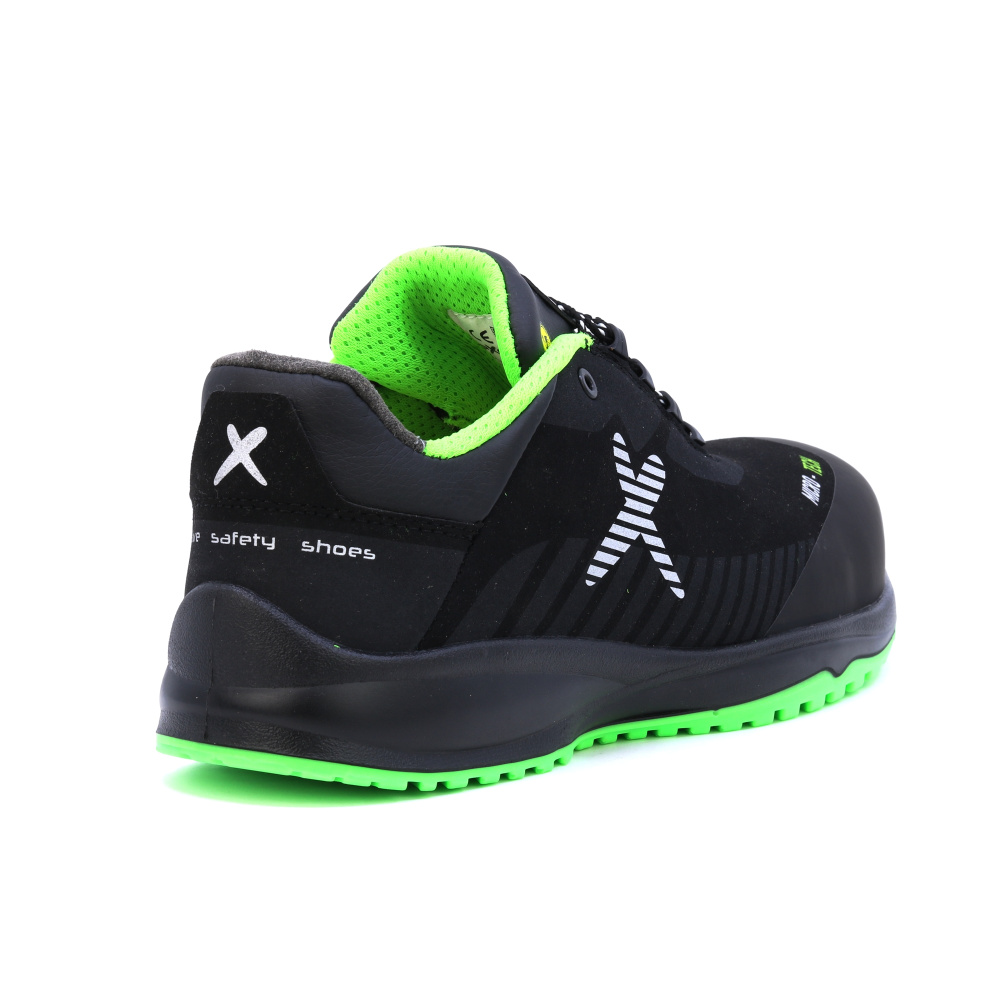 detail EXENA Rebel S3 ESD černá pánská pracovní obuv