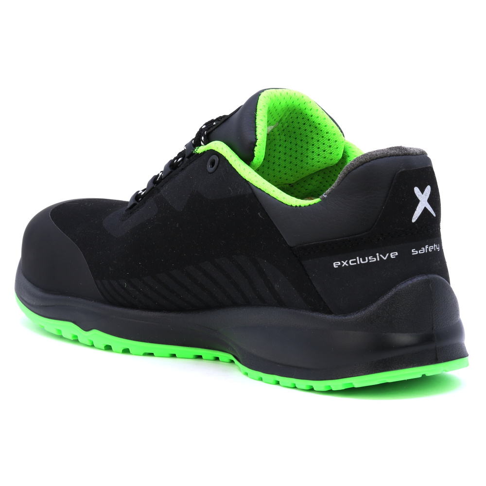 detail EXENA Rebel S3 ESD černá pánská pracovní obuv