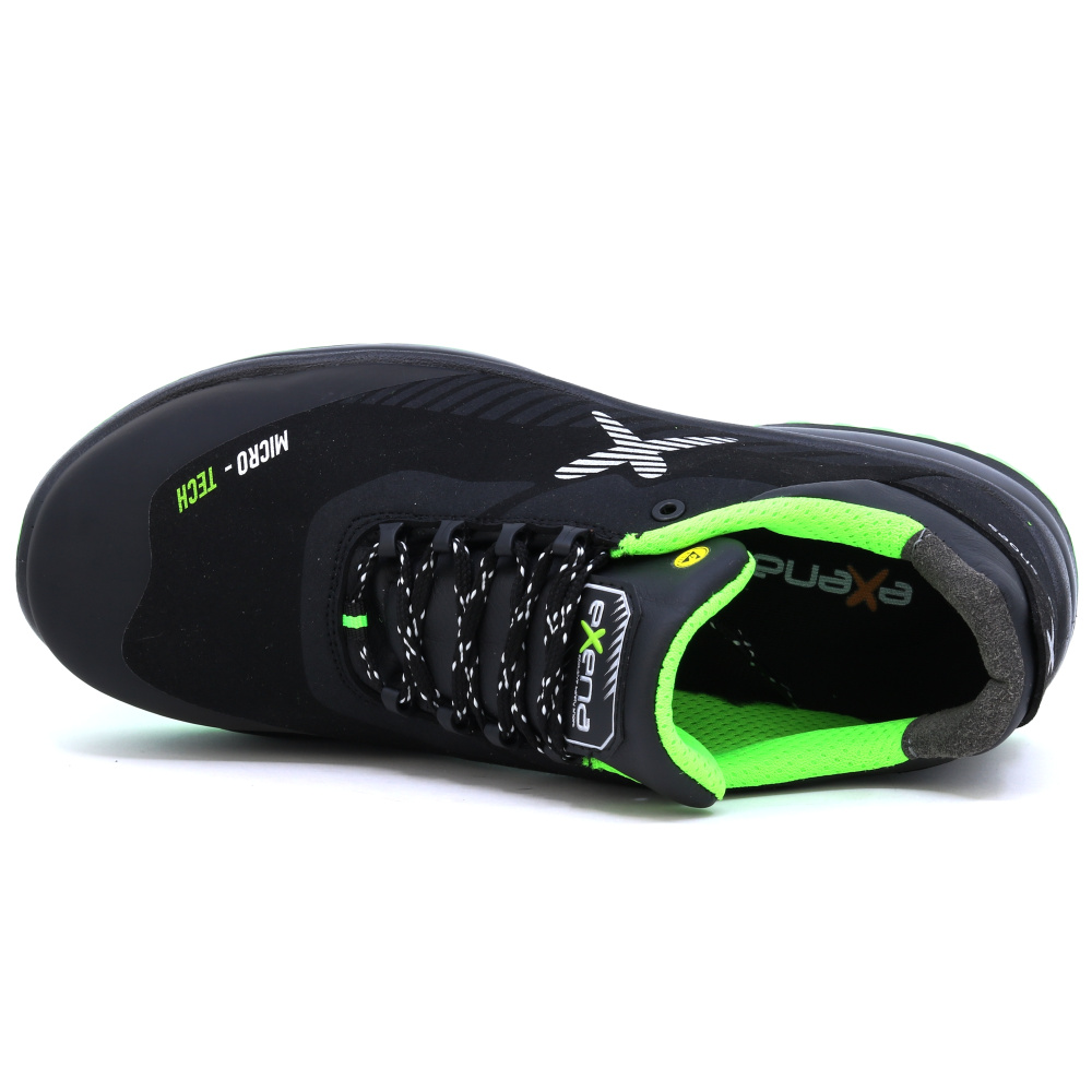 detail EXENA Rebel S3 ESD černá pánská pracovní obuv