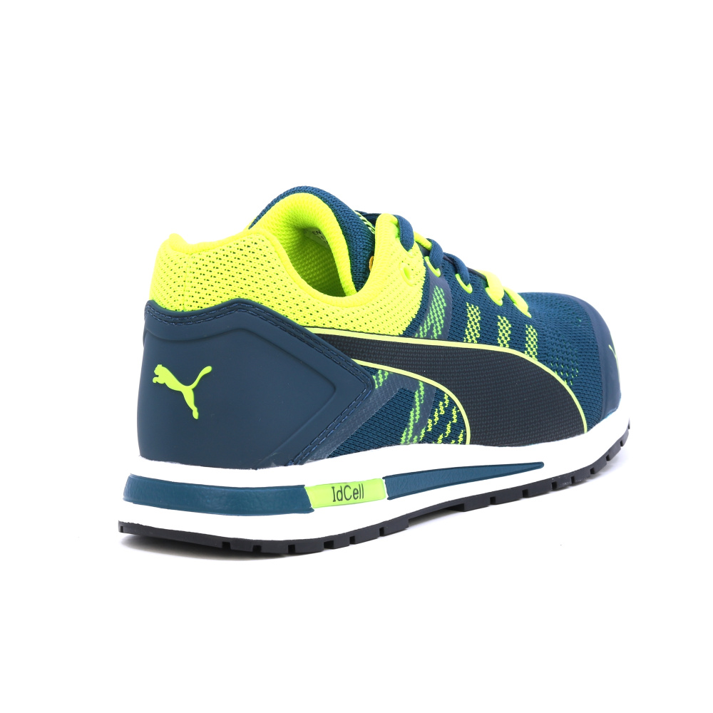 detail PUMA Elevate Knit low green S1P pracovná obuv
