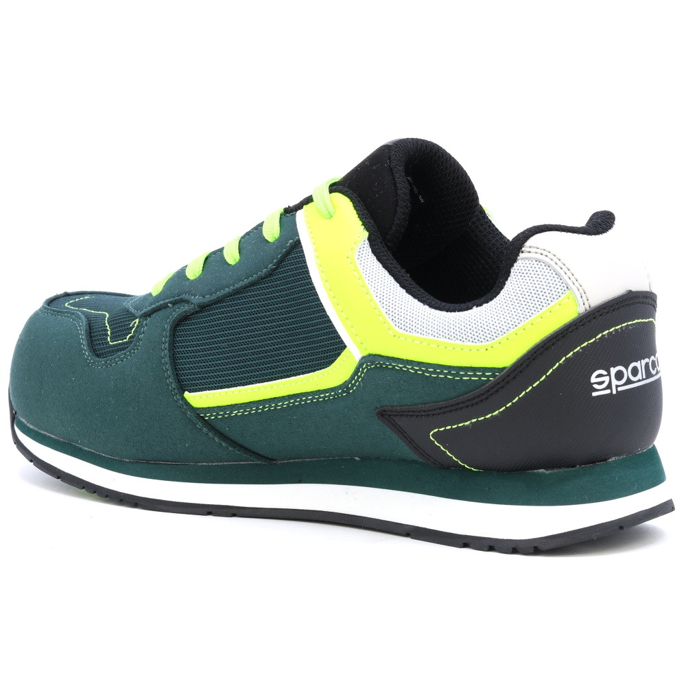 detail SPARCO Seb S1P zelená pánská pracovní obuv