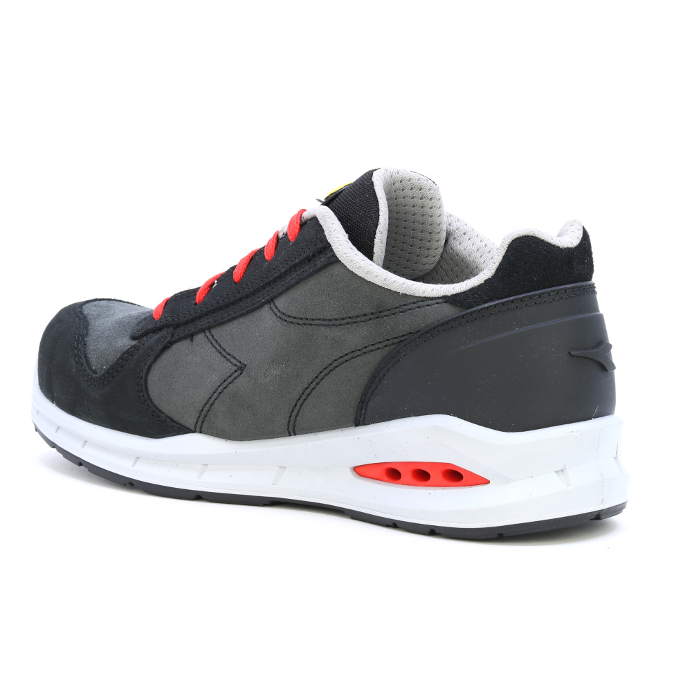 detail DIADORA Run Airbox S3 černá pánská pracovní obuv, která dýchá - Geox