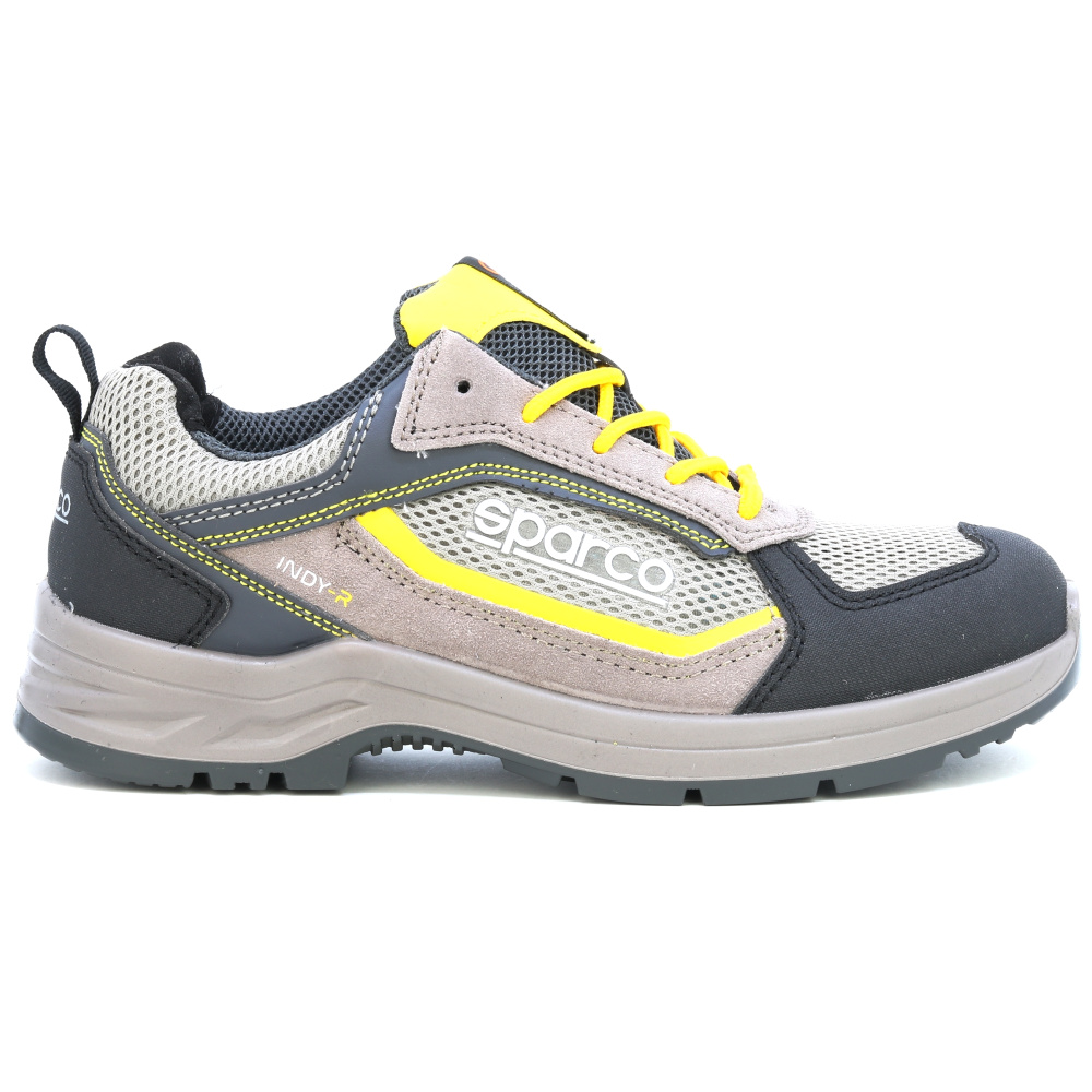 detail SPARCO Edmonton S1P ESD šedá pánská pracovní obuv