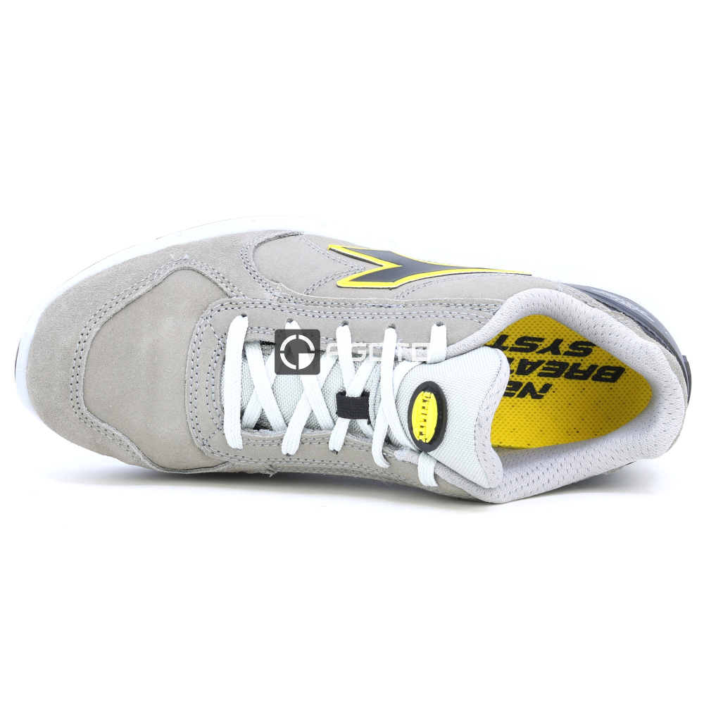 detail DIADORA Run Airbox S3 béžová pánská pracovní obuv, která dýchá - Geox