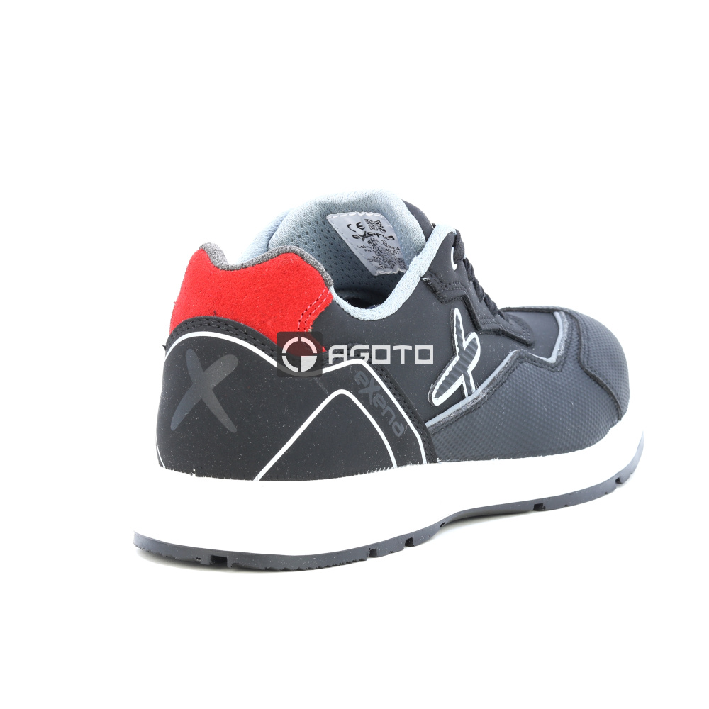 detail EXENA Rafa S3 černá pánská pracovní obuv