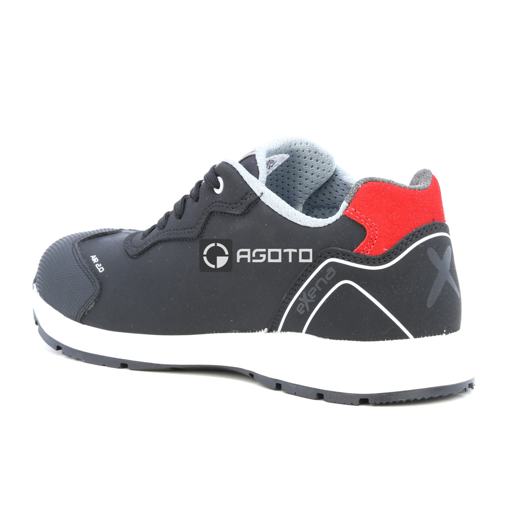 detail EXENA Rafa S3 černá pánská pracovní obuv