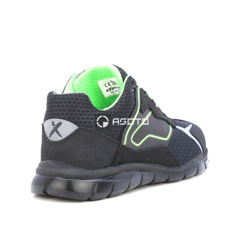 detail EXENA XR66 Route S1P černá pánská pracovní obuv