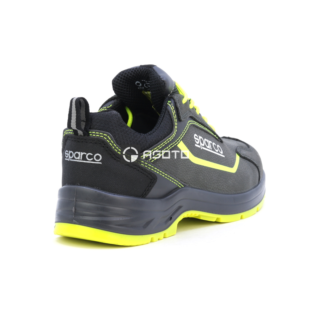 detail SPARCO Conor S3 ESD šedá pánská pracovní obuv