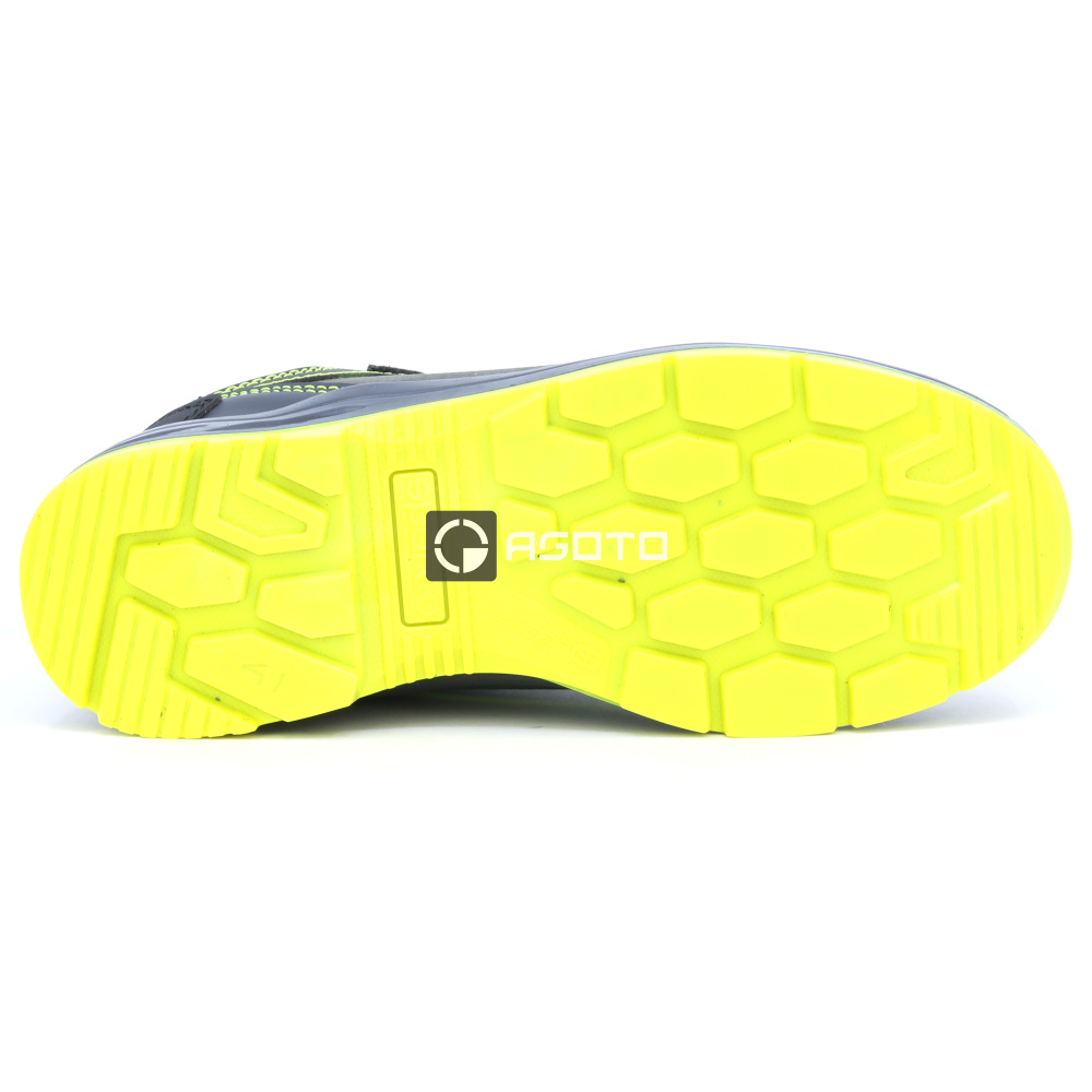 detail SPARCO Conor S3 ESD šedá pánská pracovní obuv