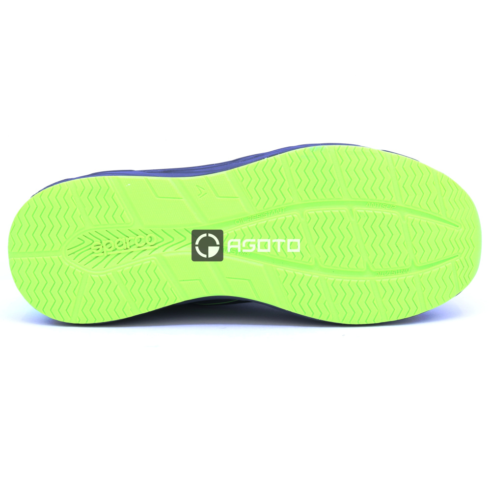 detail SPARCO Willen S1P ESD modrá pánská pracovní obuv