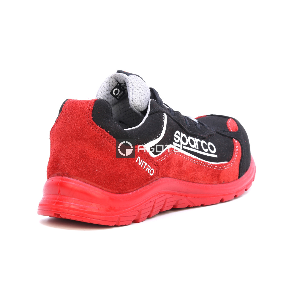 detail SPARCO Marcus S3 černá pánská pracovní obuv