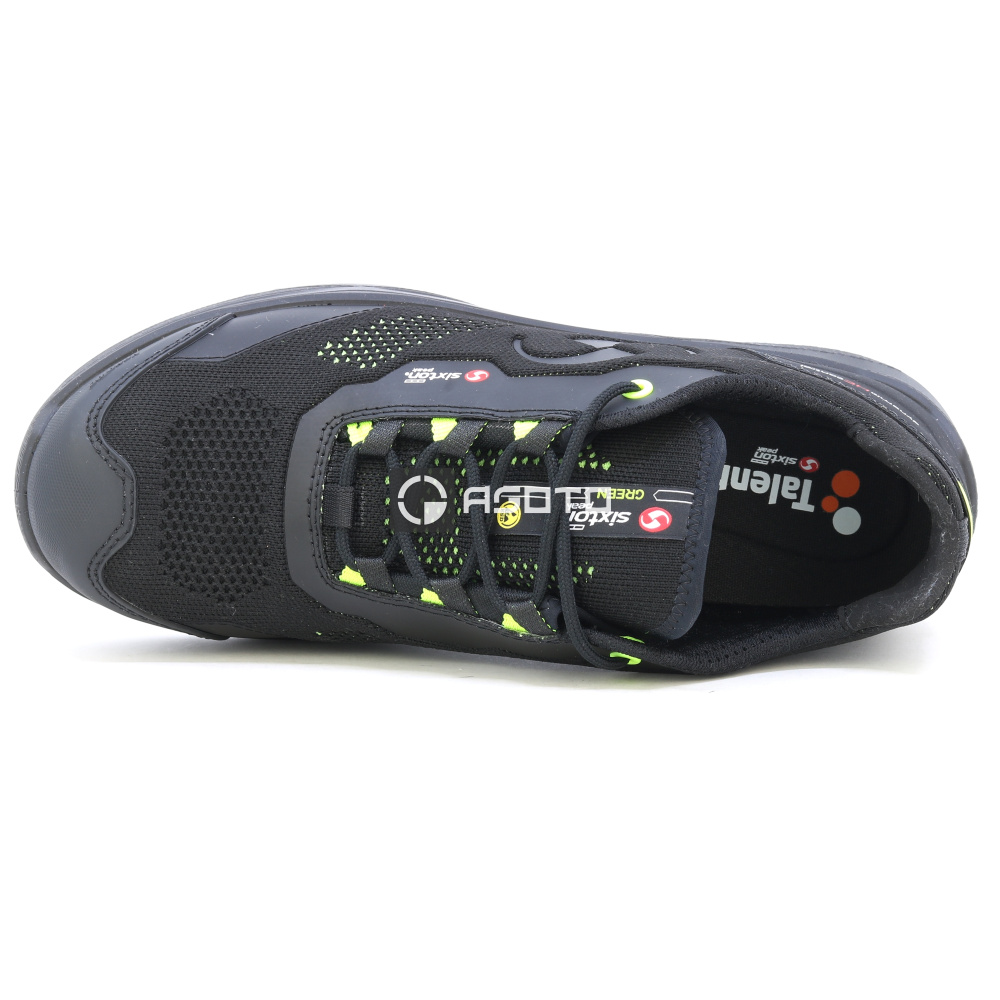detail SIXTON Xeno S3 ESD černá pánská pracovní obuv