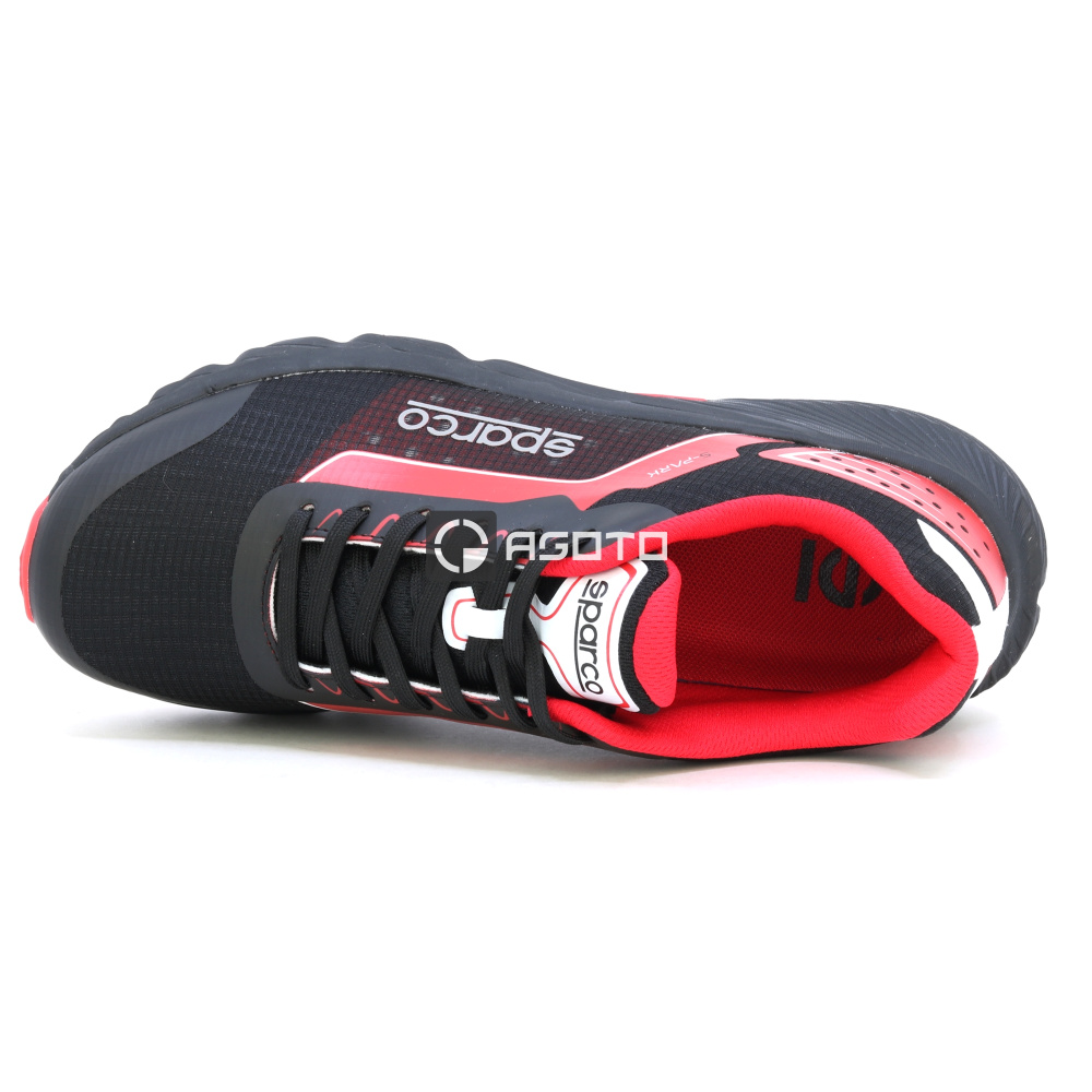 detail SPARCO Sepang O1 HRO červená pánská pracovní obuv