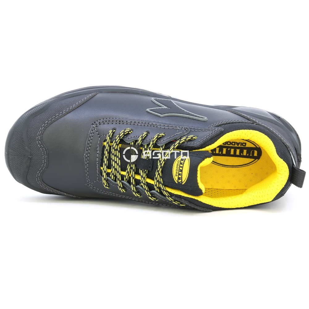 detail DIADORA Action low S3 černá pánská pracovní obuv