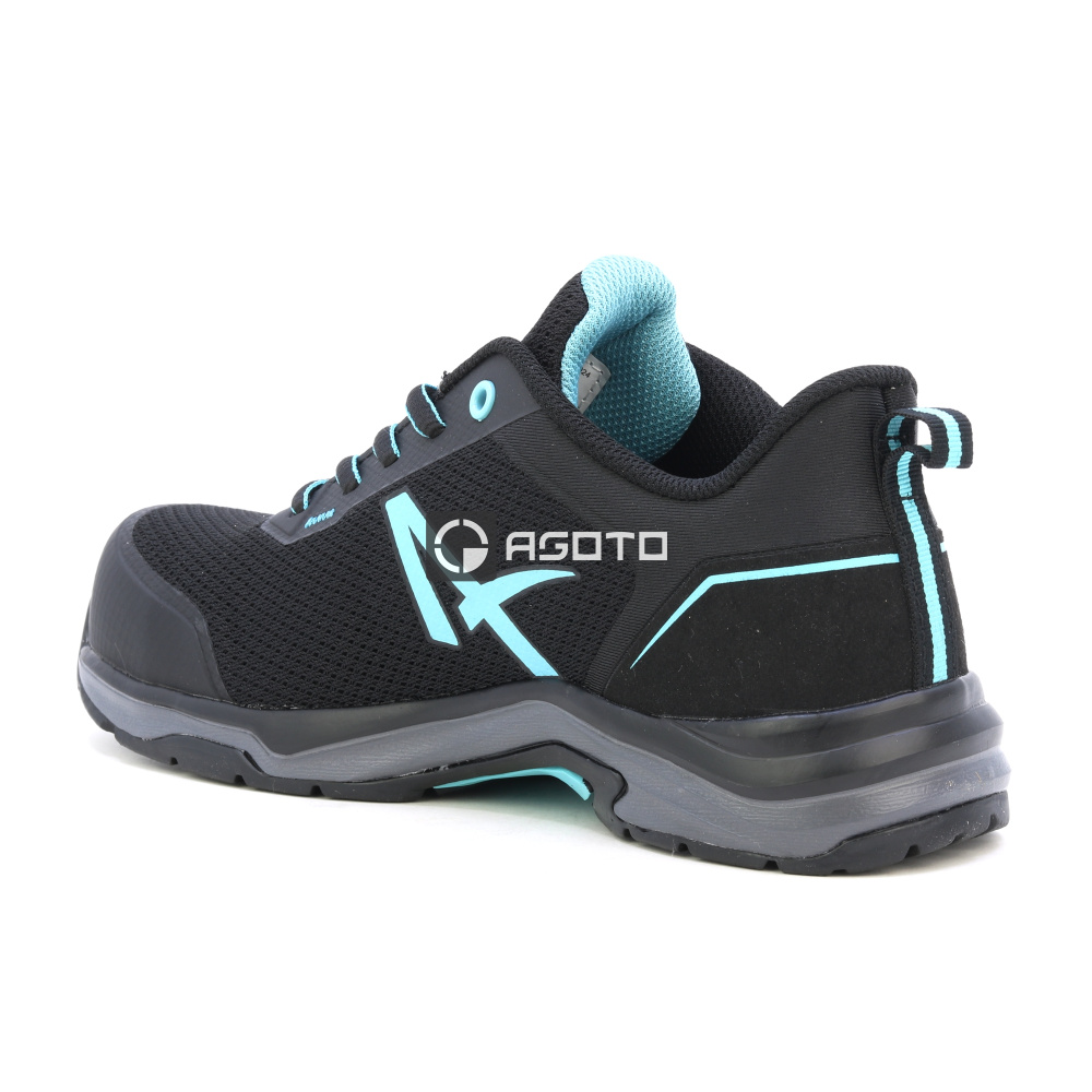 detail ALBATROS Twist Blue Low S1PS ESD černá dámská pracovní obuv
