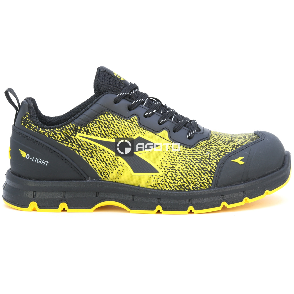 detail DIADORA Run Atom S3 ESD žlutá pánská pracovní obuv