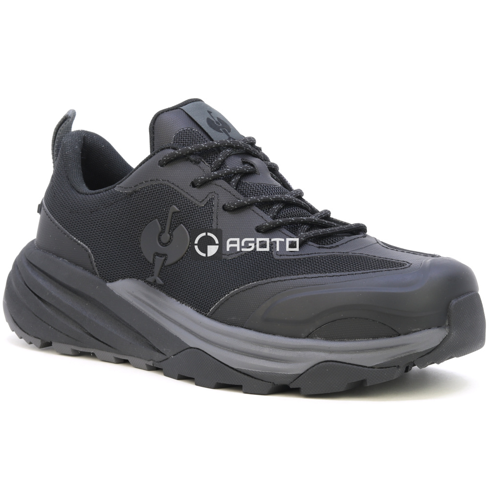 detail Engelbert Strauss Harlem S6 Low čierna pánska pracovná obuv pre maximálne pohodl