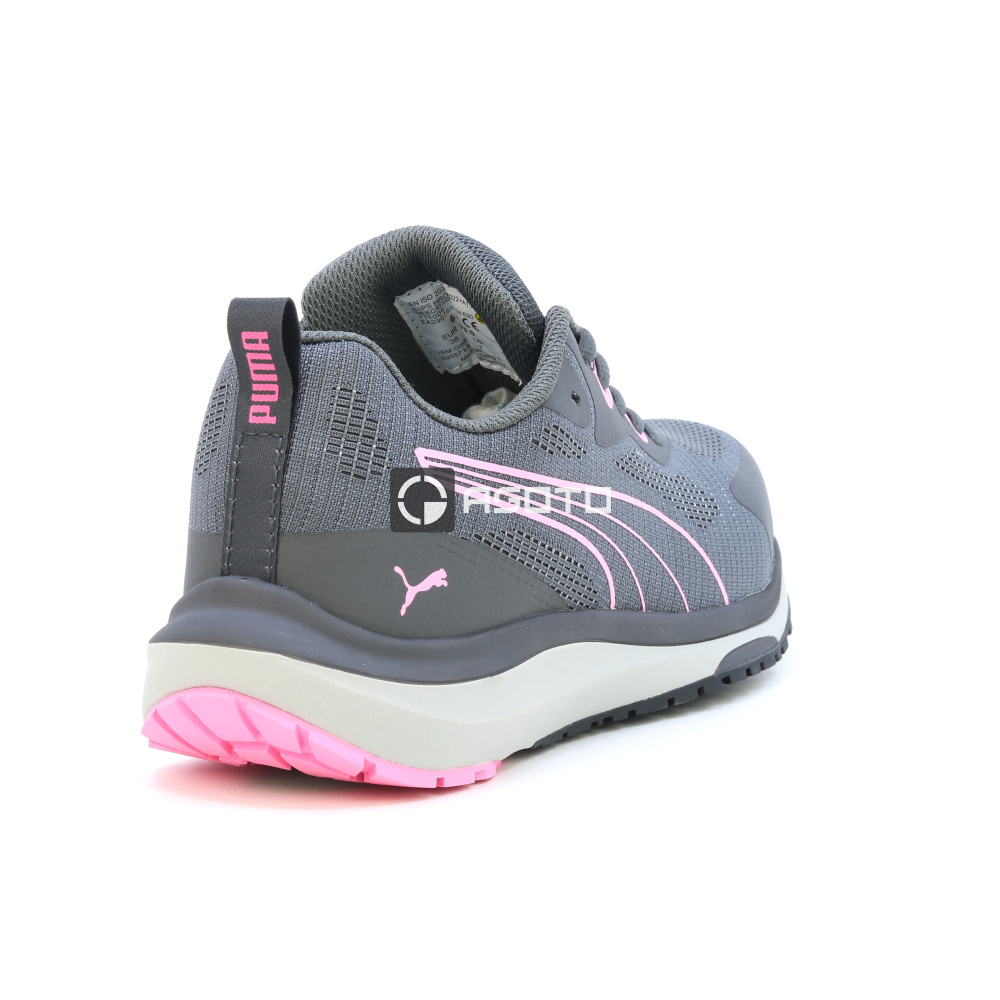 detail PUMA Celerity S1P ESD pracovná obuv poltopánka sivá ľahká, pohodlná a priedušná