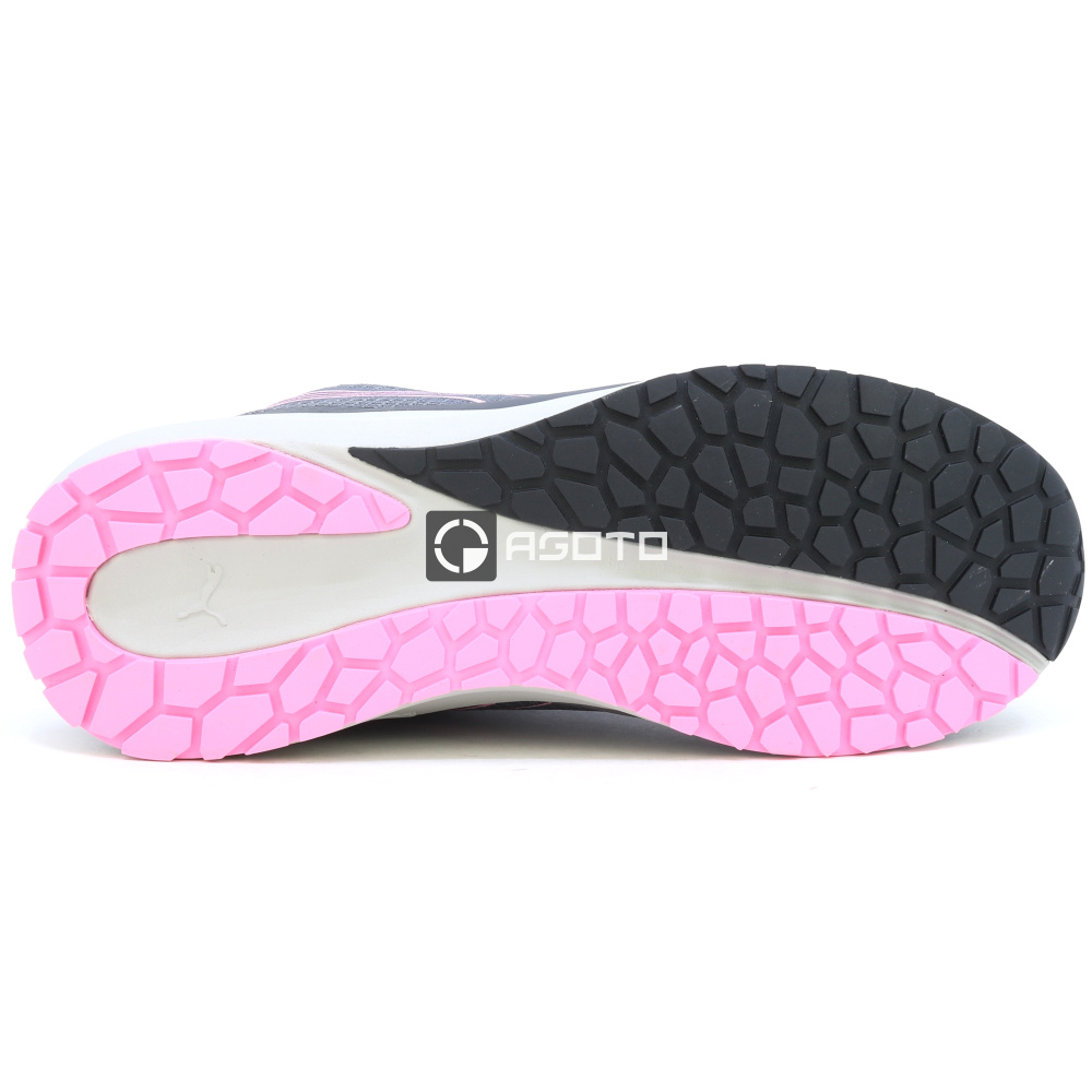 detail PUMA Celerity S1P ESD pracovná obuv poltopánka sivá ľahká, pohodlná a priedušná