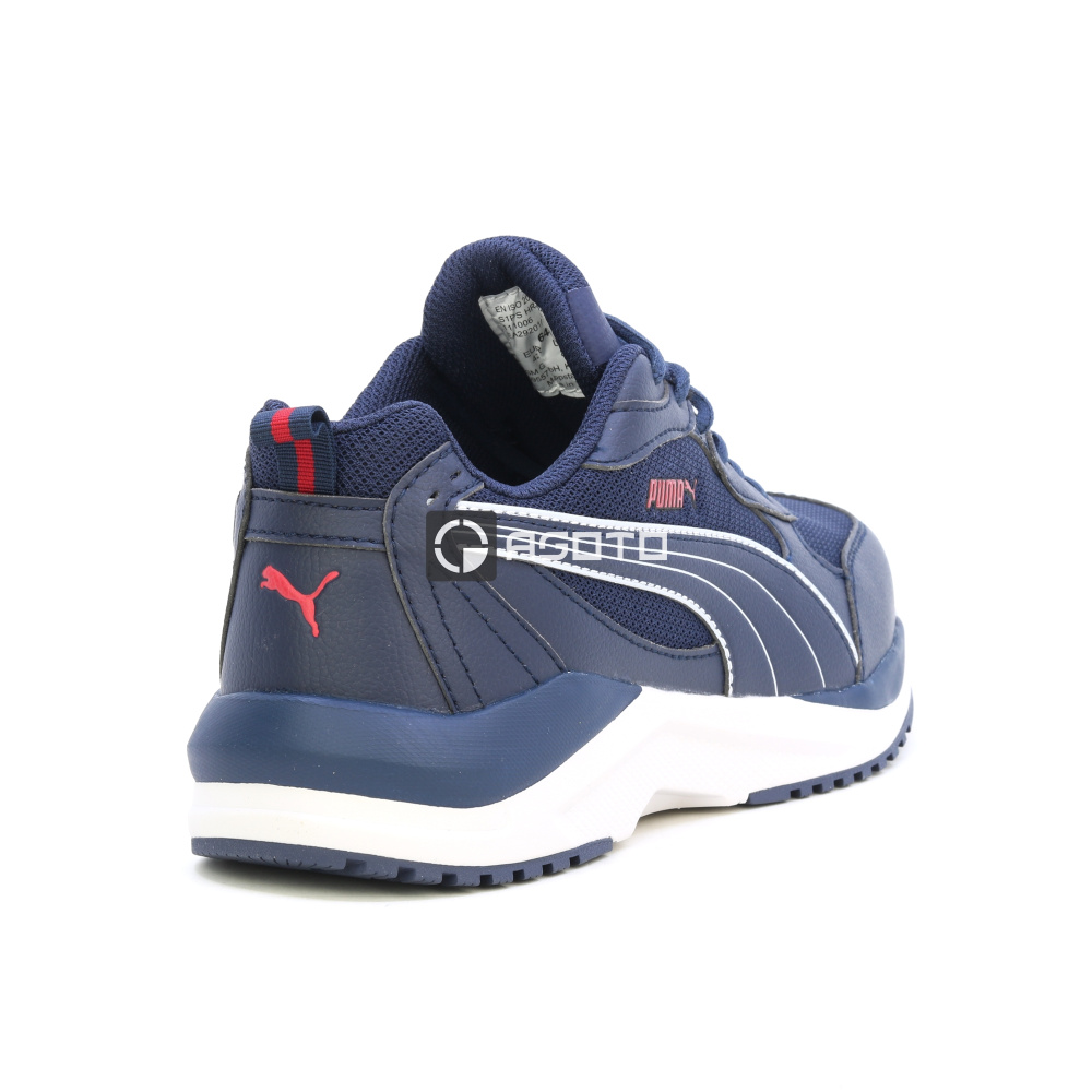 detail PUMA Safety Shift Low S1P modrá pánska pracovná poltopánka, ľahká a pohodlná